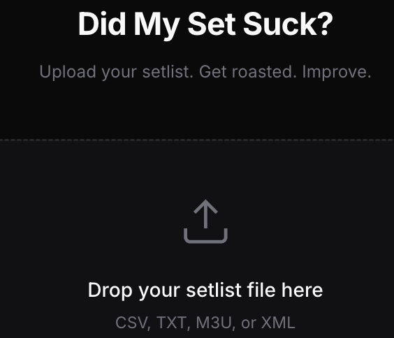 Did My Set Suck? thumbnail